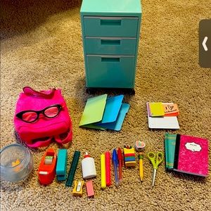 My generation school supplies play set